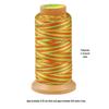 Colored Polyester Thread for DIY Beading and Weaving