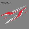 2PCS Car Door Side Stickers Waterproof Vinyl Decals Self-adhesive PVC Car Body Decoration Stickers Accessories For Honda Type-R