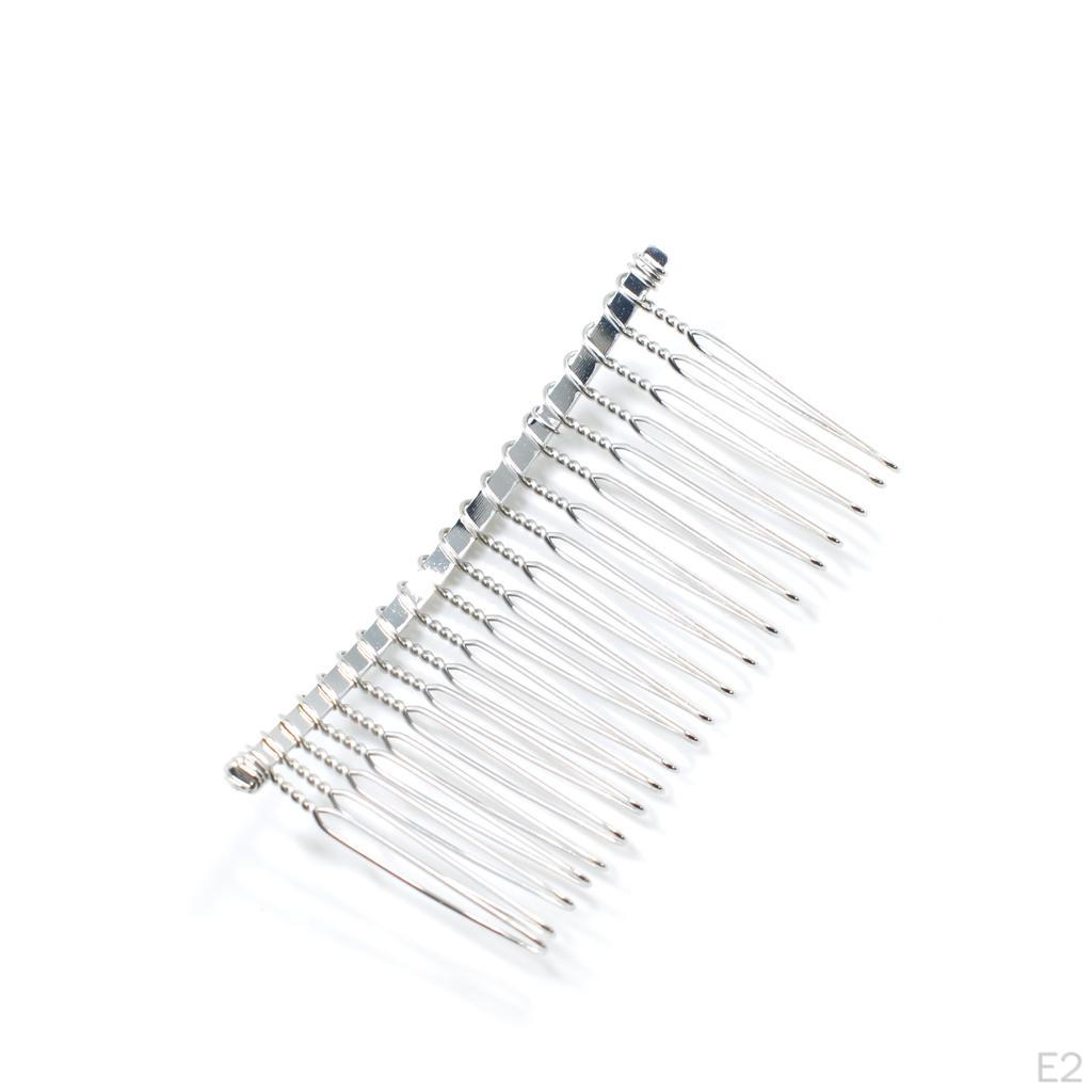 10 Stück Clips Haarkamm Hochzeit 20 Brautaccessoires