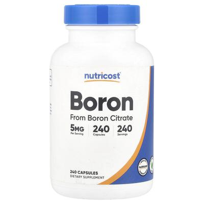 Boron, 5 Mg , 240 Capsules