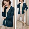 Summer Women's Thin Knitted Cardigan Open Front Shawl Jacket Sun Protection Top