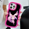 HSR Mem Wavy Edge TPU Mobile Phone Case for iPhone 17 16 15 14 13 12 11 Air Pro Max Plus Colorful Cover