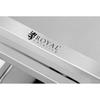 Royal Catering Rcsw 3A 3-Etagen Catering Servicewagen, Edelstahl, Bis zu