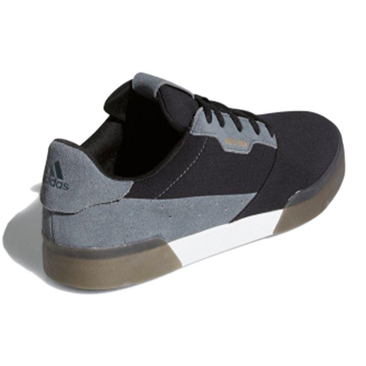 Adidas Adicross Retro Durable Non-Slip Lightweight Low-Top Skate Shoes Men Skate Shoes Black Gray FW5611