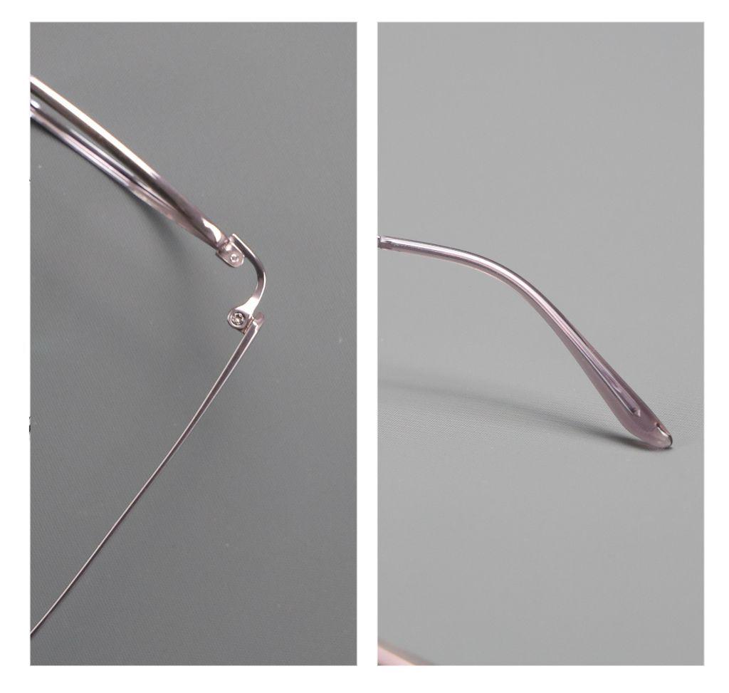 M6708S Retro Pure Titanium Unisex Eyeglass Frame with Acetate Elements for Prescription Lenses