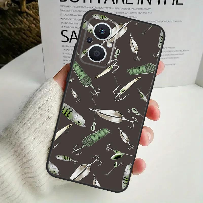 Fishing Tackle Phone Case For OPPO Reno 8T 14F 13 F 12 11 10 14 Pro 7 8 Lite OPPO Find X8 X6 X5 X9 Pro Cover