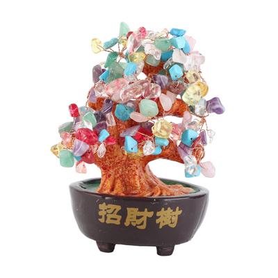 Decorative Tree Beautiful Bonsai Money Tree Decoration Ornament for Wealth and Luck for Home