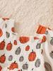 Girls' Halloween Princess Puff Sleeve Dress with Square Neck and Cinched Waist