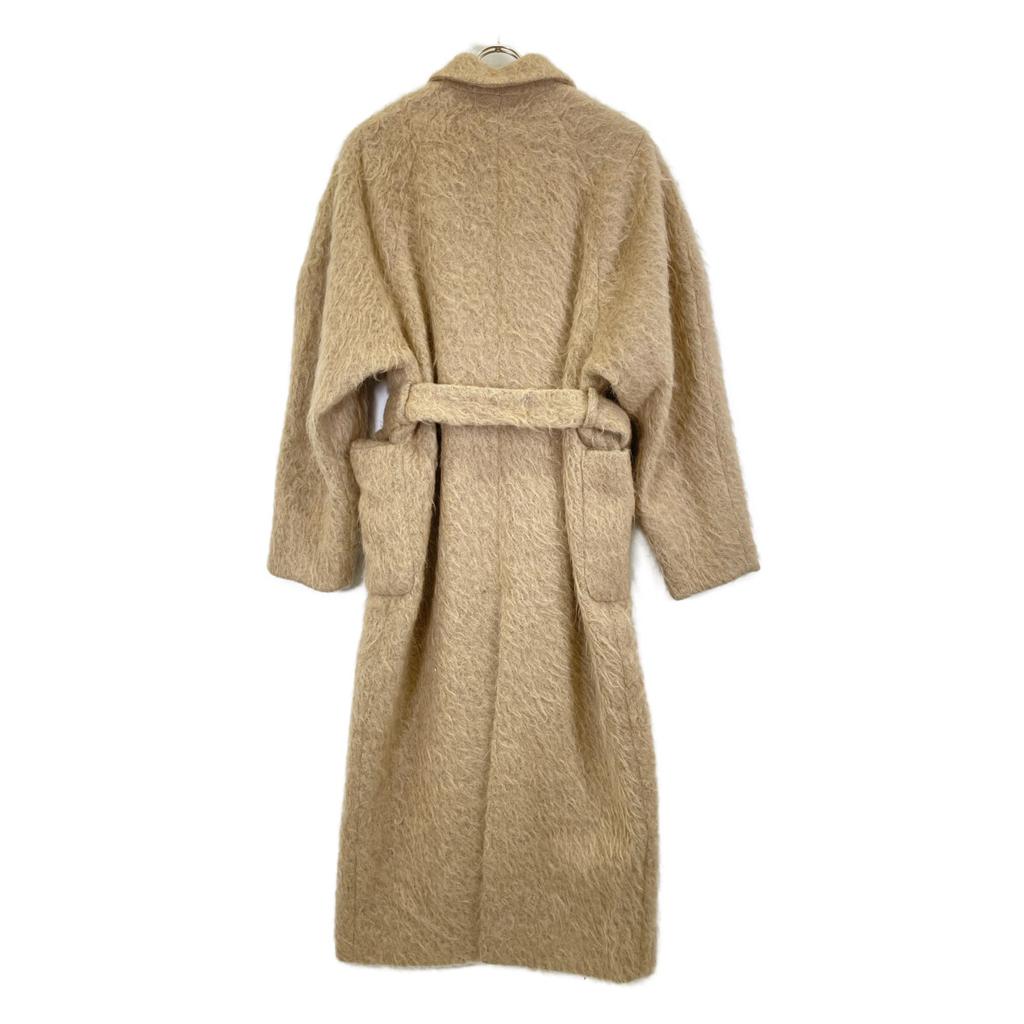 CLANE 24AW 17101-0032 Langer Zotteliger Damen Maxi Mantel Mantel 1 beigeGebraucht