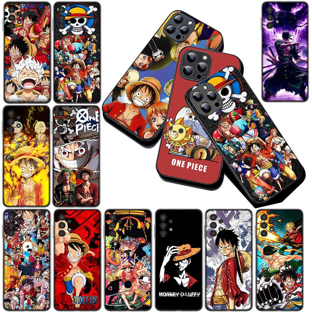 One Piece Luffy Roronoa Zoro Handyhülle für Samsung Galaxy S20 S22 S21 FE Ultra Plus A07 A17 A15 A16 A25 A57 A37 Hülle