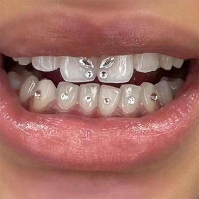 Lot de 10 fraises diamantées pour blanchiment des dents, accessoire dentaire en acrylique, accessoire d'hygiène bucco-dentaire