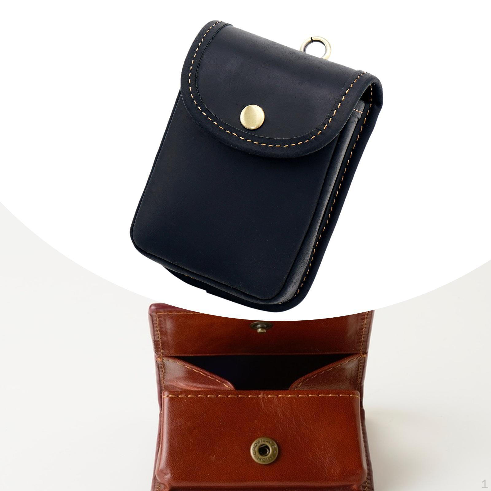 

Мужская поясная сумка Портативная Тонкая Классический Чехол для наушников для Бега Кемпинга Спорта чёрный