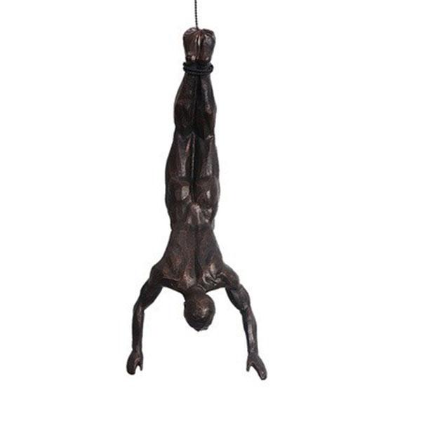 Creative Rock Climbing Sculpture Men Wall Hanging Decorations Resin Statue Crafts Home Furnishing Decoration Accessories