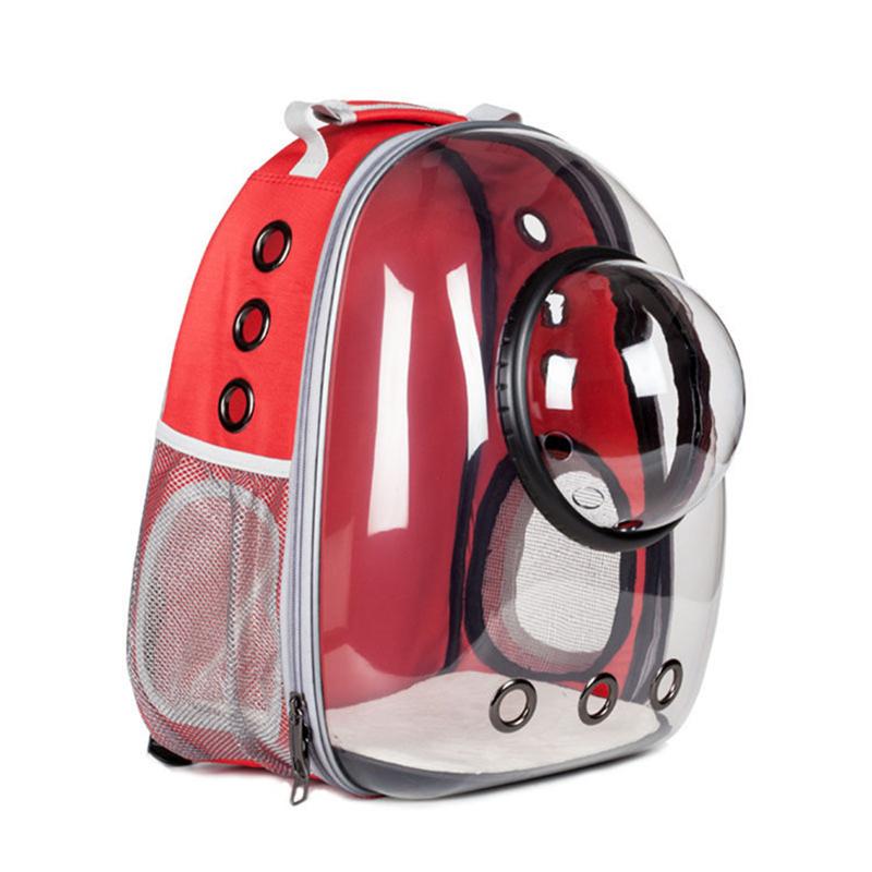 Cat Carrying Bag Space Pet Backpack Breathable Portable Transparent Backpack Puppy Dog Transport Carrier Space Capsule Bag Pets