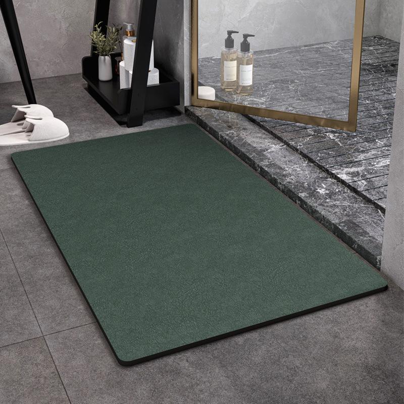 Alfombra de Diatomita para Puerta de Entrada Resistente a la Suciedad Alfombra Antideslizante para Baño Pavimento y Absorbente Alfombra de Suelo Alfombra para Pies de Entrada Resistente a la Suciedad