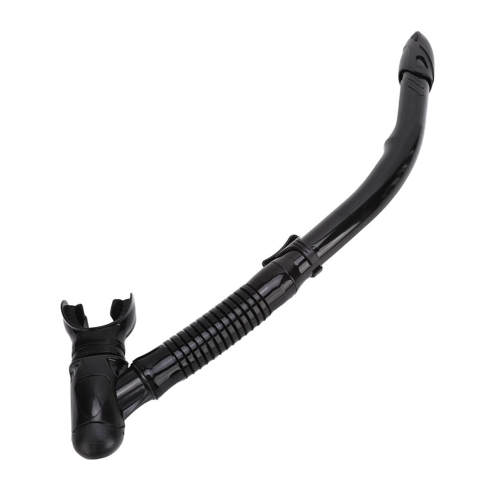 Scuba Diving Snorkel Silicone ABS Semi Dry Diving Breathing Tube Snorkel with Exhalation Valve for Snorkeling Swimming