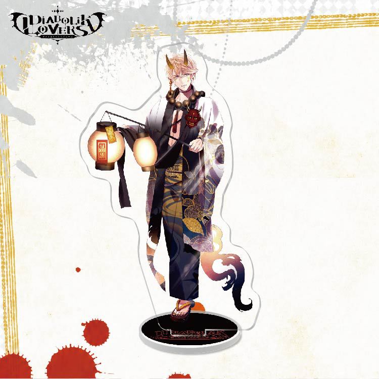 Anime game Devil Lover Reverse Roll Brother peripheral acrylic stand up Figure Stand Painted Desk Decor Ornament Gift