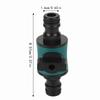 4PCS Dual Head Garden Hose Connector Plastic Plastic Hose Quick Connector  Greenhouse Gardening
