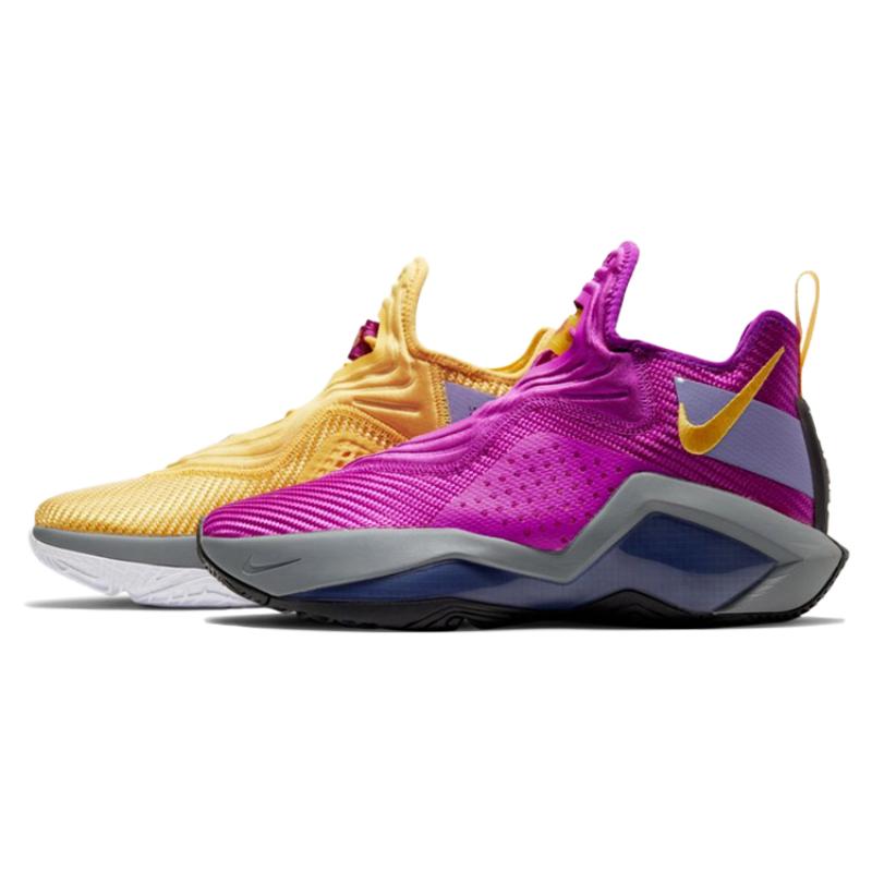 

Nike LeBron Soldier XIV EP Lakers Basketball Sneakers CK6047-500 43