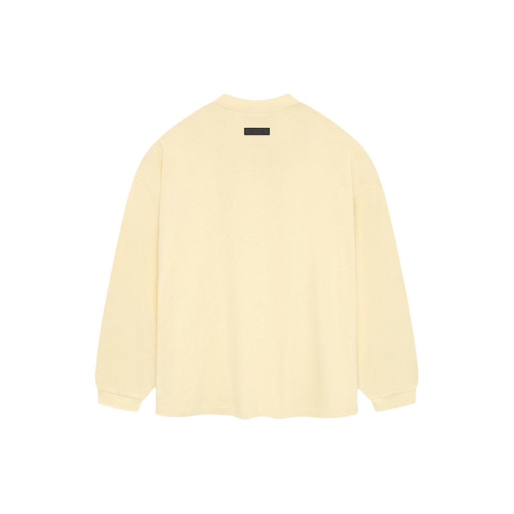 Fear of God Essentials Long-Sleeve Tee Garden Yellow Men Tops 125SP244201F