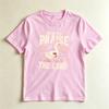 Off To Praise The Lord Cute Goose Christian Casual Graphic Tshirt Cute Floral Christian Shirt Unisex Crewneck Cotton Short Sleeve