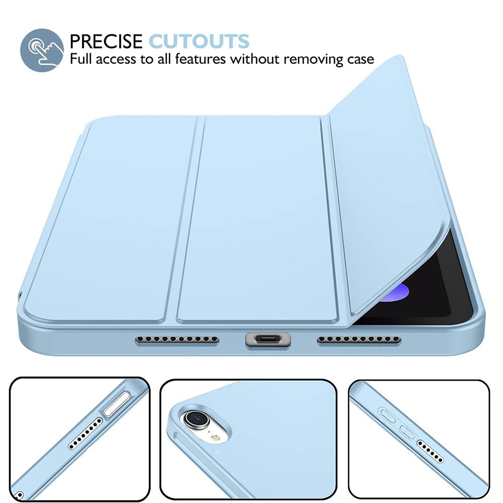 for iPad Mini 7 Case A17 Pro, for iPad Mini 7th/6th Generation Case / 8.3 Inch, Magnetic Flip Smart Cover Soft Shell
