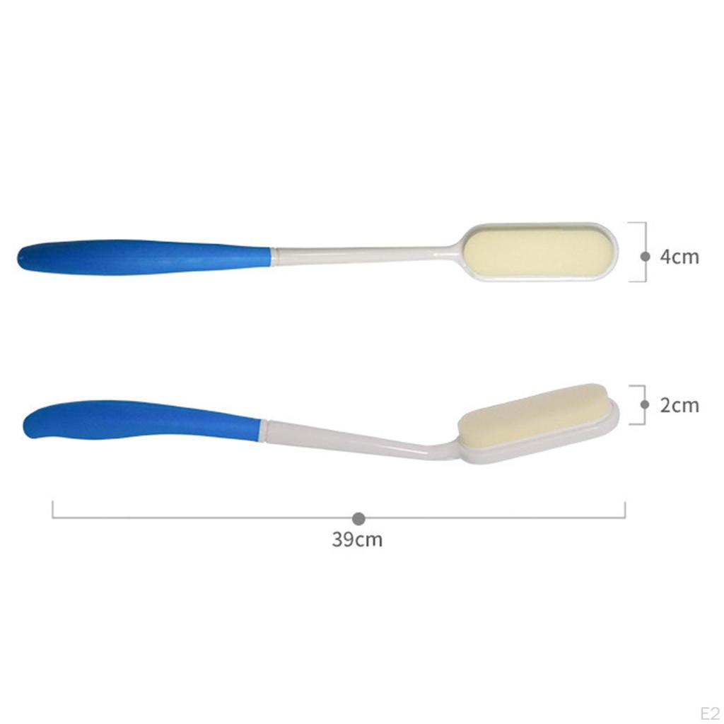 Badebürste Weiche Borsten für Frauen Männer Badekomfort Tragbar Rutschfest Trockenbürsten Langer Griff