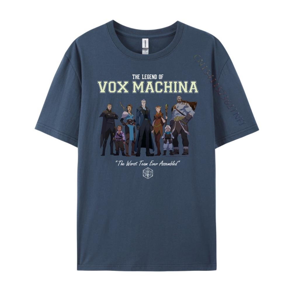 

The Legend Of Vox Machina Group With Varsity XS Graphic T Shirts Men Clothing 4XL