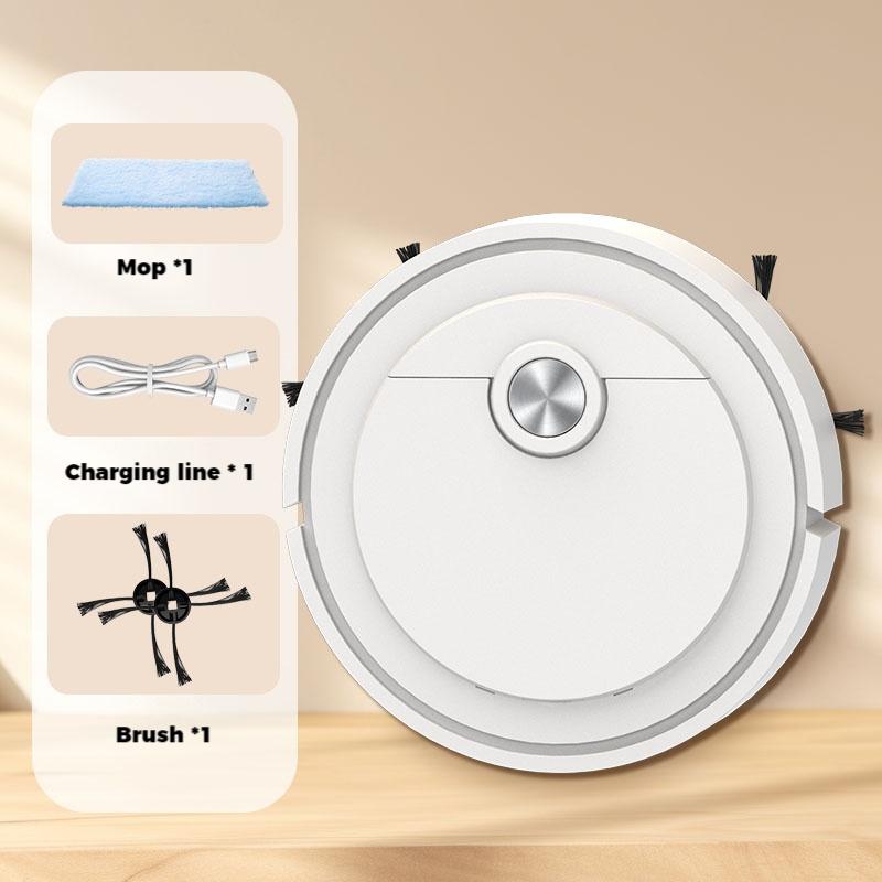 Robot With Vacuum, Sweeping and Mopping Integrate, Fully Automatic Mini Intelligent Vacuum Cleaner - Household Cleaning