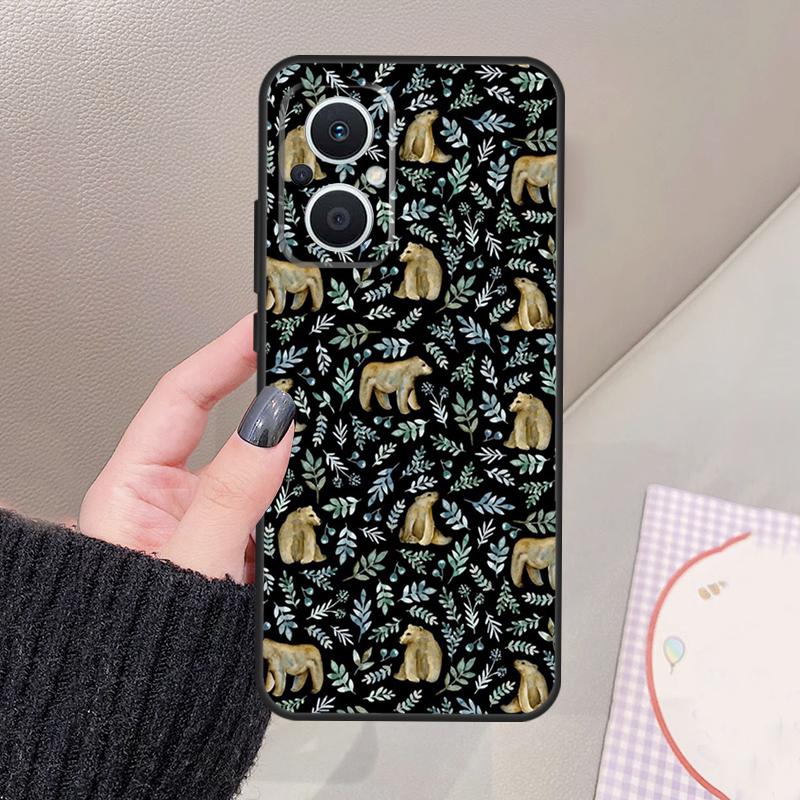 Tigers Leopards Tropical Leaves Funda For OPPO Reno 11 12 13 14 Pro 11F 12F 13F 14F 7 8 Lite OPPO Find X9 X6 X5 X8 Pro Case