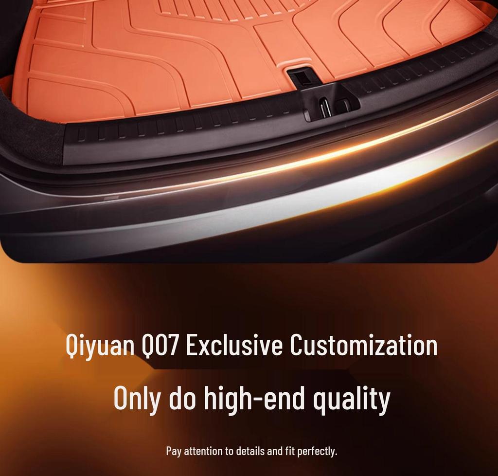 Changan Qiyuan Q07 Trunk Mat TPE 2025 Tail Box Decorative Foot Mats