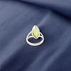 Peridot Gemstone 925 Sterling Silver Jewelry Handcrafted Stylish Ring For Women RR-23-10