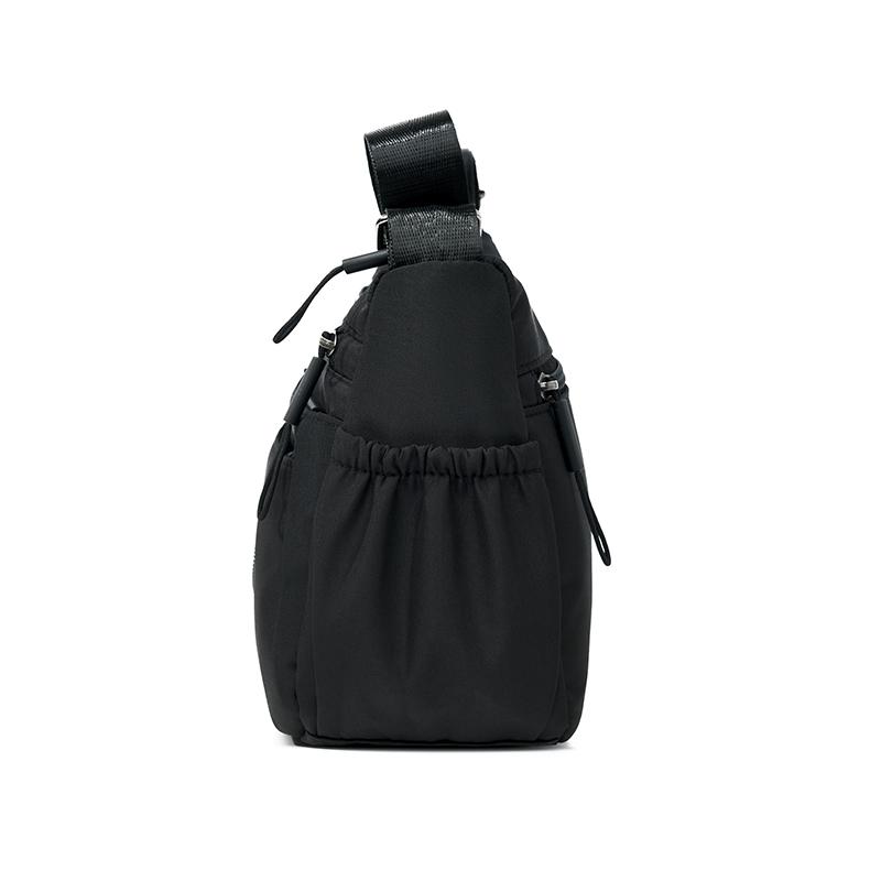 Vrijetijd Eenvoudige Dames Schoudertas Nylon Meerdere Vakken Waterdichte Messenger Bag Effen Kleur Vrouwen Schoudertas voor Uitjes