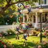 Hummingbird Wind Chimes, Lifelike Hummingbird Metal Wind Bell, Crisp Sound Garden Hanging Pendants for Garden Balcony Porch Decor