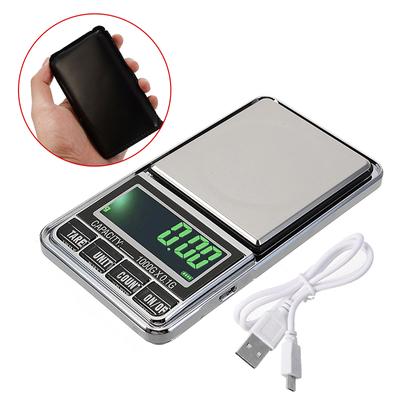 Digital Electronic Small LCD Pocket Scales For Gold Jewelry Herbs Weighing