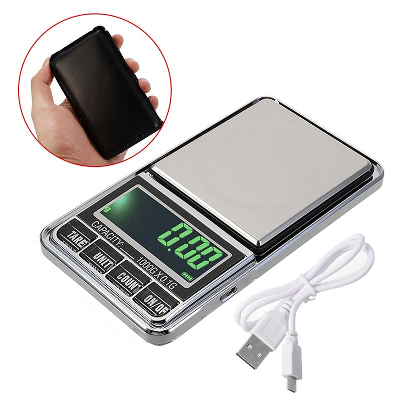 Digital Electronic Small LCD Pocket Scales For Gold Jewelry Herbs Weighing
