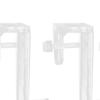 3x Negative Pressure Fish Tank Bracket Clear Desktop Aquarium Small Fish Tank Water Level Maintenance Guppy Aquarium Decoration