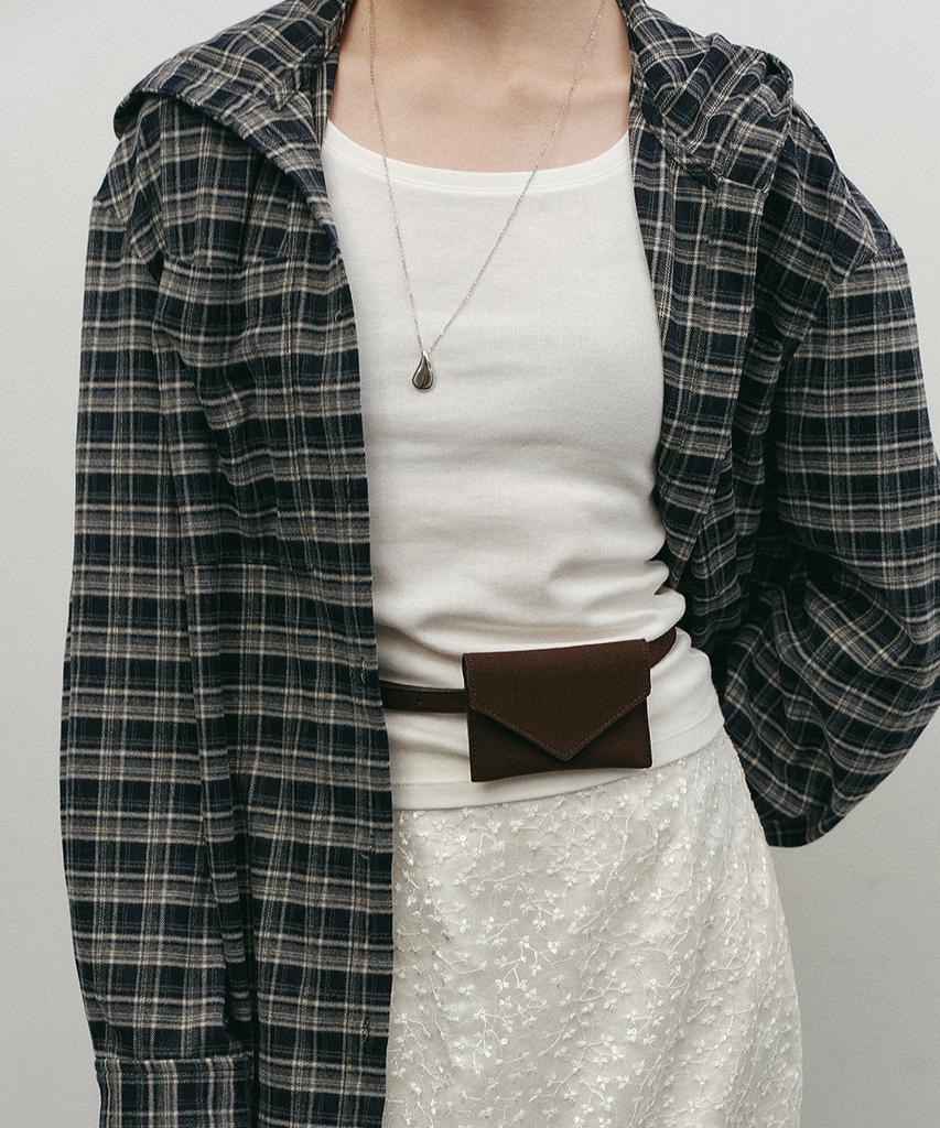 MAKE A TOAST Wide Check Hoodie Check Mbefto006Ck