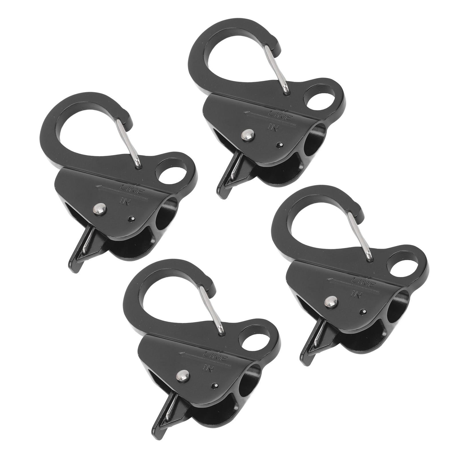 

4шт. Крюк для веревки с пружинным креплением 3858-дюймовая лодочная пружина из нержавеющей стали 316 с быстрой резьбой