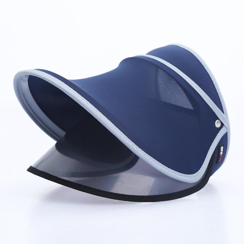 High Quality Stylish Sun protection Plastic Sun Hat Uv protection Sun Visor Hat