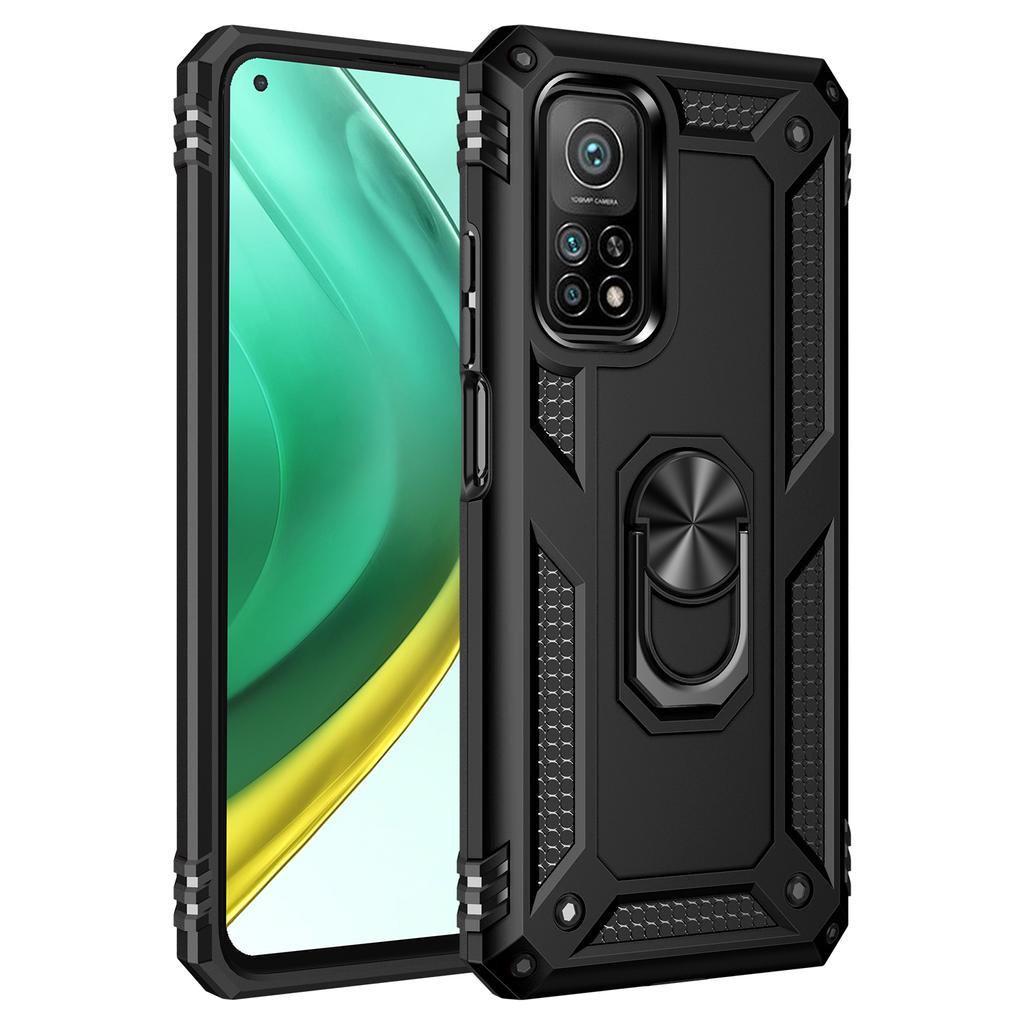 Para Xiaomi Mi 10T Capa Armor à Prova de Choque para Xiaomi Mi 10T Pro Proteção Militar Robusta Anel Suporte de Carro Capa Mi 10 T Pro