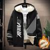 Men's Winter Fluffy Hooded Jacket Casual Jacket Winter Short Jacket Warm Thickened Hooded Top