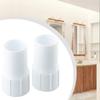 Pool Vacuum Hose Brand New White 2pcs 38mm Accessories Connect Connector End Cuff For Pool Left Hand Pool Hose