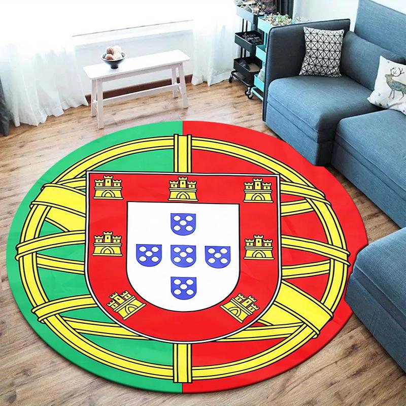 Motorcycle Round Area Rug,Carpet Rug for Living Room Bedroom Sofa Playroom Decor,Non-slip Floor Mat 80cmx80cm