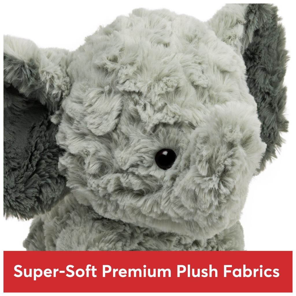GUND Cozys Collection Elephant Stuffed Animal Plush, Gray, 10"