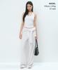 MUSINSA STANDARD WOMAN Women'S Fluid Low Waist Wide Slacks [Ivory]