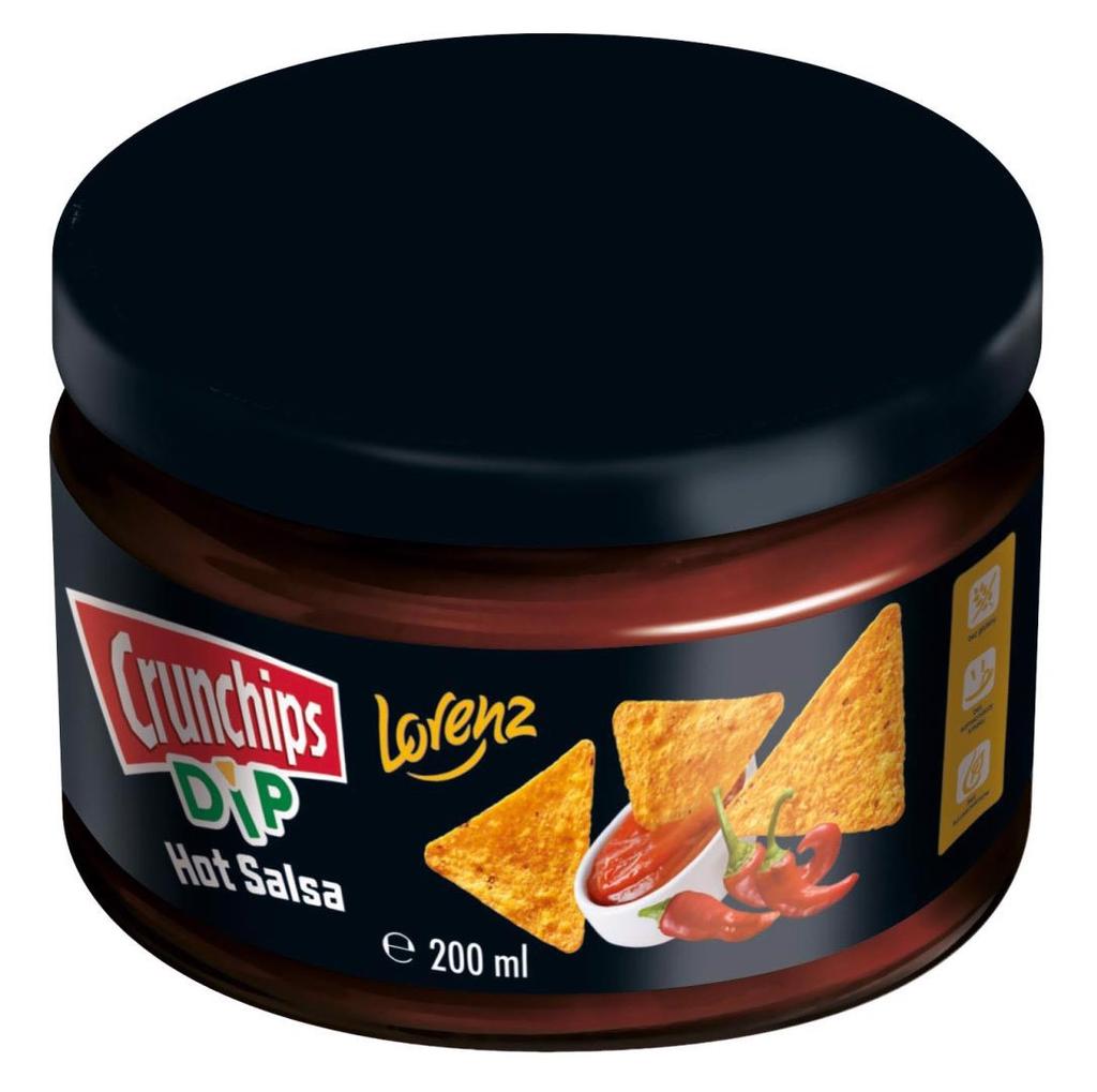 Dip Crunchips Mexican Spicy Salsa Flavor 200Ml