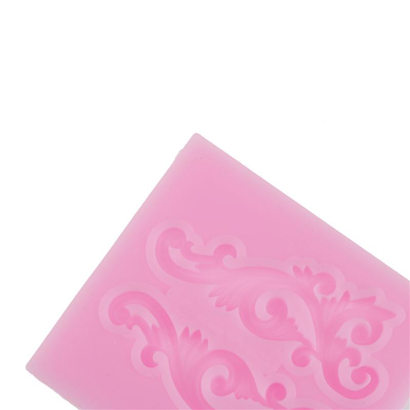 Cake Vintage Relief Border Silicone Fondant Mold Cake Decor Tools Gumpaste Mold