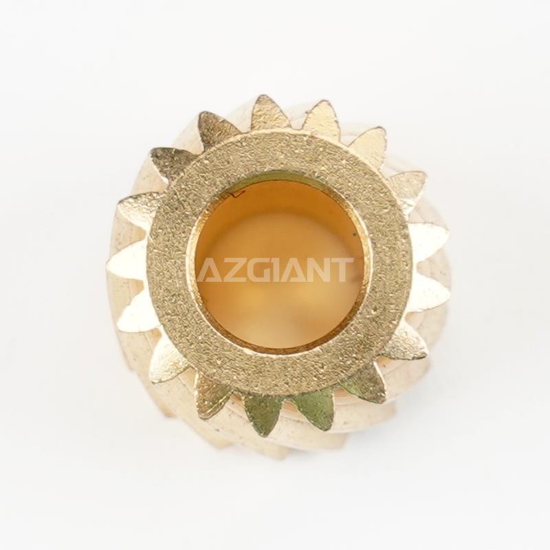 5pcs 17teeth 5mm inner hole copper gear for Benz renault land rover Ford handbrake parking motor brass