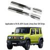 Stainless Steel Door Sill Strips for 2019-2025 Suzuki Jimny JB74 - Foot Pedal Protector Plate Sticker